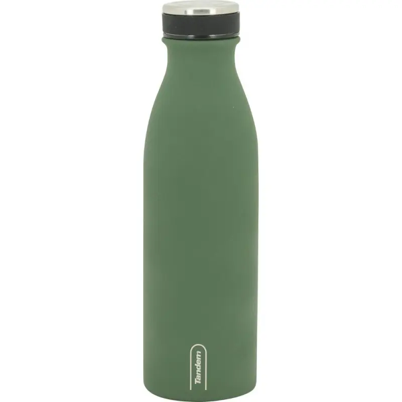 BOTELLA TERMICA COLOR VERDE BOSQUE 500ML - SPORTANDEM