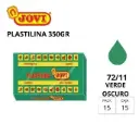PLASTILINA JOVI GRANDE 72 VERDE OSCURO 350 G