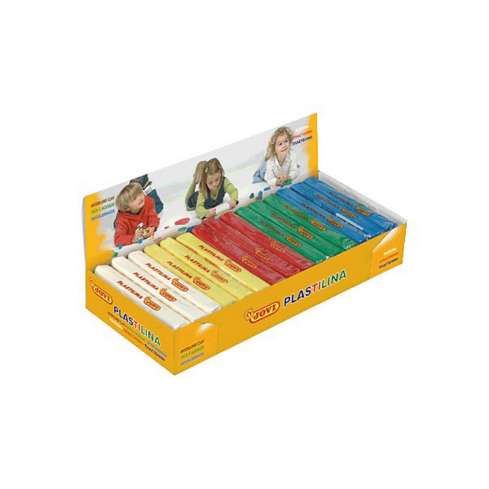PLASTILINA JOVI  MEDIANA CAJA DE 15 SURTIDOS BÁSICOS