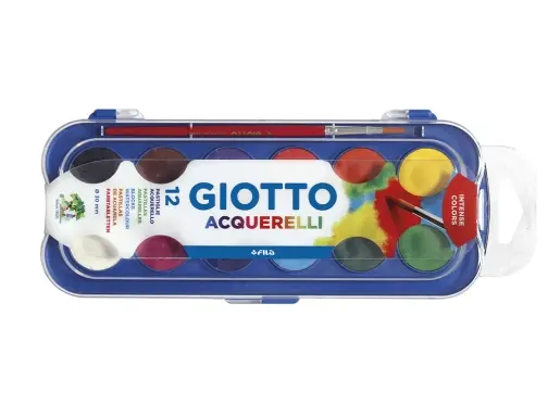 ACUARELAS GIOTTO  30MM12 COLORES 