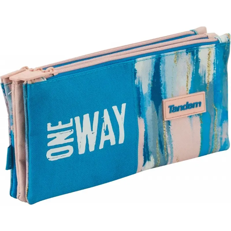 ESTUCHE PORTATODO ONE WAY 3 BOLSILLOS IND. - SPORTANDEM