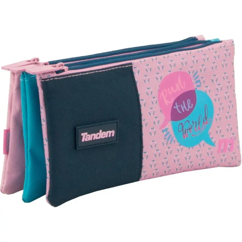 ESTUCHE PORTATODO BEAUTY 3 BOLSILLOS IND. - SPORTANDEM