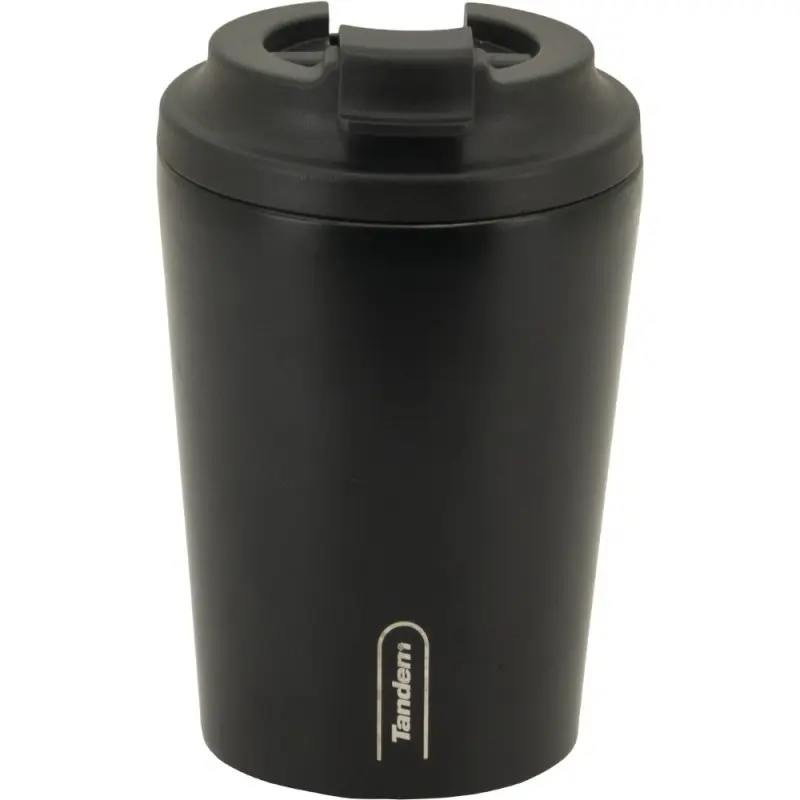 VASO METALIZADO COLOR NEGRO 350ML - SPORTANDEM