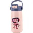 BOTELLA ROBOT COLOR ROSA 560ML - SPORTANDEM