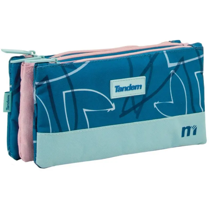 ESTUCHE PORTATODO QUEEN 3 BOLSILLOS IND. - SPORTANDEM