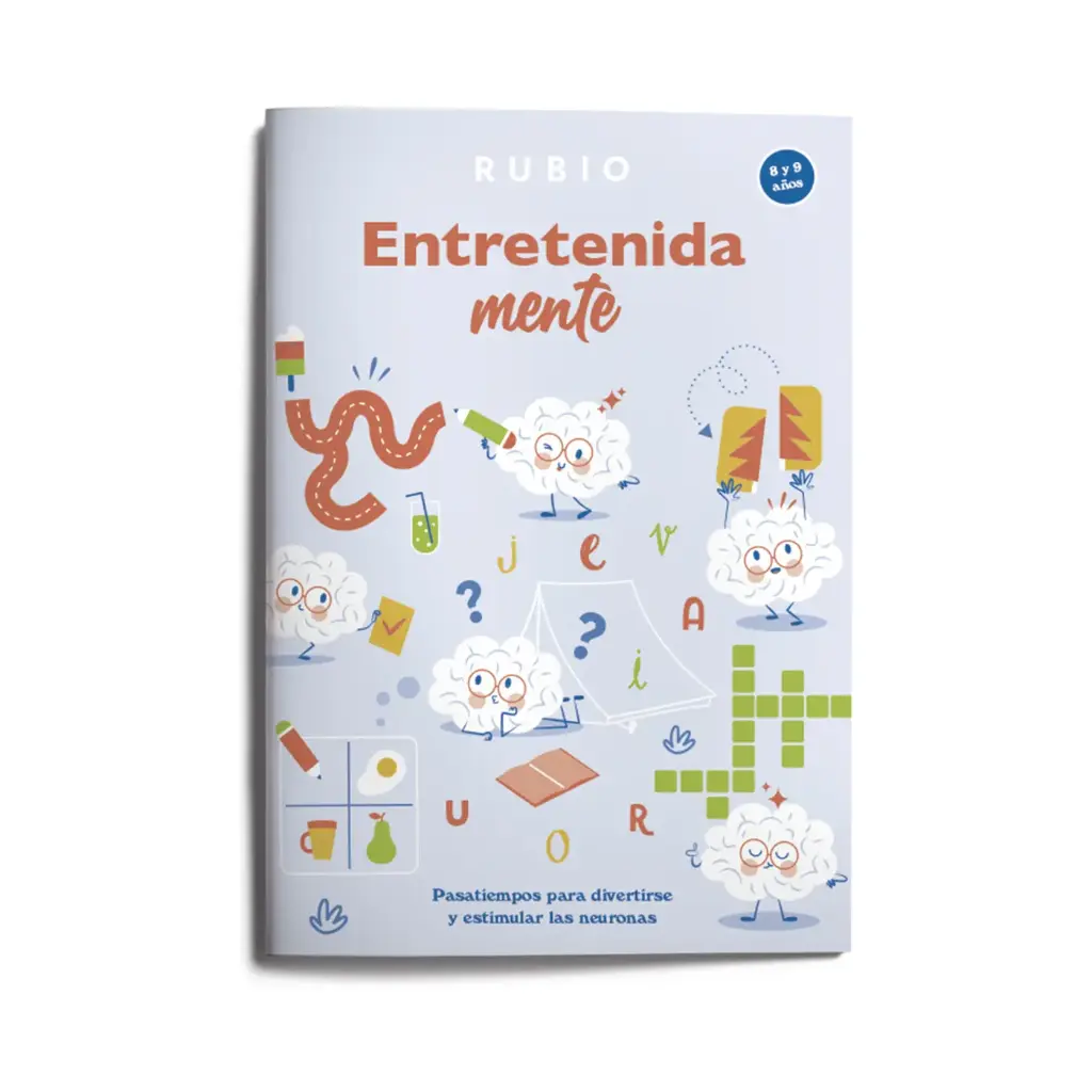 CUADERNO ENTRETENIMIENTO RUBIO 8-9AÑOS 