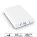 PAPEL CLAIRALFA BLANCO A4 250 HOJAS 210G CLAIREFONTAINE