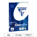 PAPEL A4 80GR BLANCO 100 HOJAS CLAIREFONTAINE