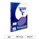 PAPEL A4 80GR VIOLETA 100 HOJAS CLAIREFONTAINE