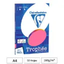 PAPEL FUCSIA A4 160G 50 HOJAS