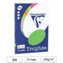 PAPEL VERDE MENTA A4 160G 50 HOJAS
