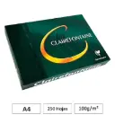 PAPEL VERJURADO BLANCO A4 100G 250 HOJAS