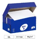 SOBRES BLANCOS DL 250 UNIDADES 90G CLAIREFONTAINE