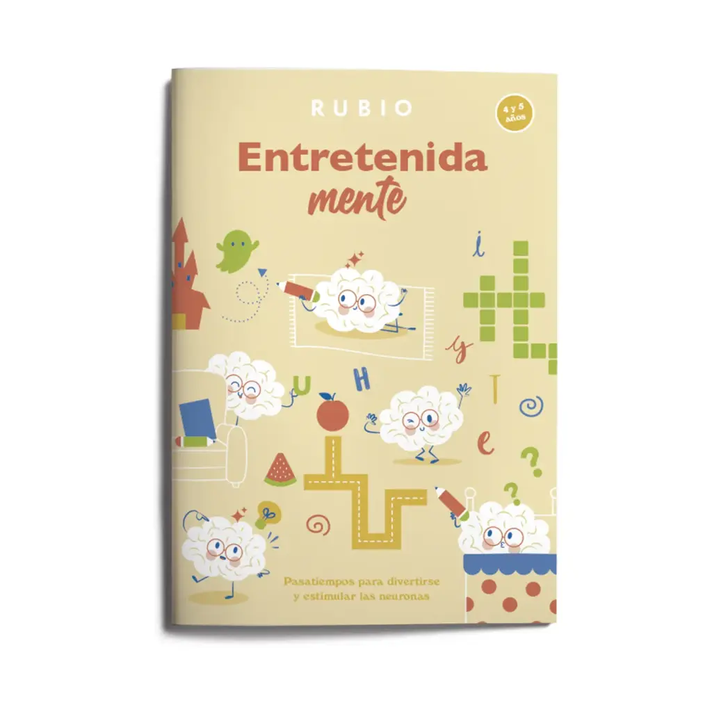 CUADERNO ENTRETENIMIENTO RUBIO 4-5AÑOS 