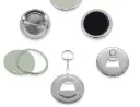 CHAPAS ALFILER 58mm 100UD 