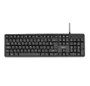 TECLADO USB ESTÁNDAR IGGUAL CK-SILENT-105T NEGRO