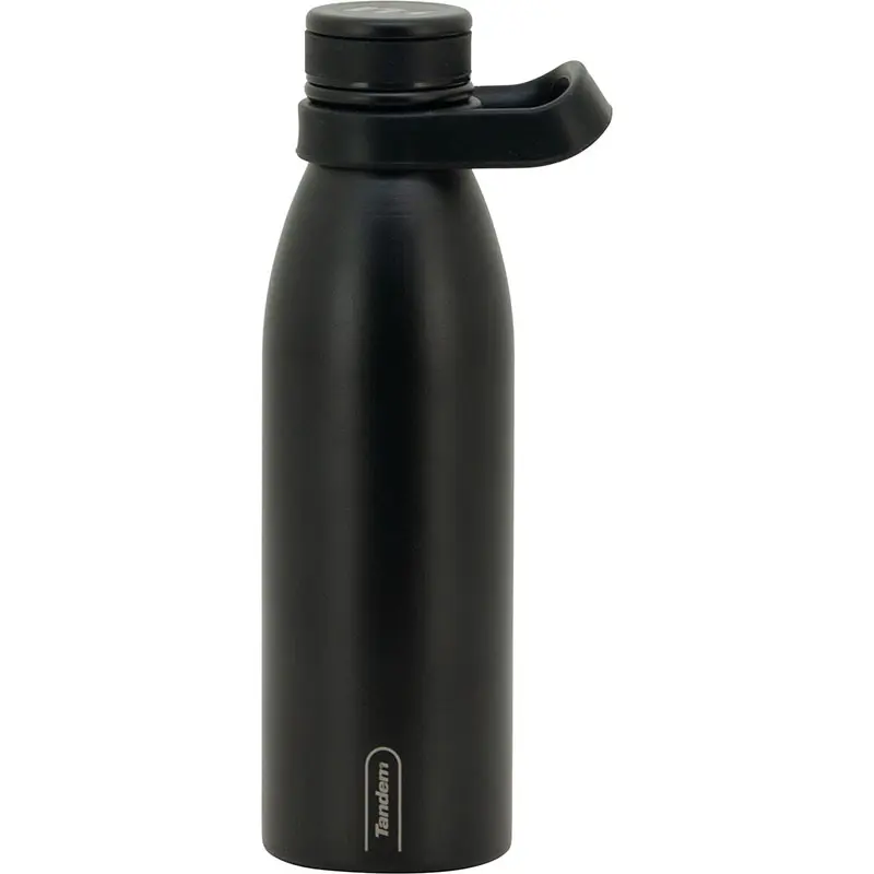 BOTELLA TÉRMICA NILO 500ML COLOR NEGRO - SPORTANDEM 