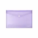 SOBRE PORTADOCUMENTOS POLIPROPILENO CON BROCHE A5 LILA