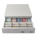 CAJÓN PORTAMONEDAS IGGUAL IRON-50PW 5+8 BLANCO PURO