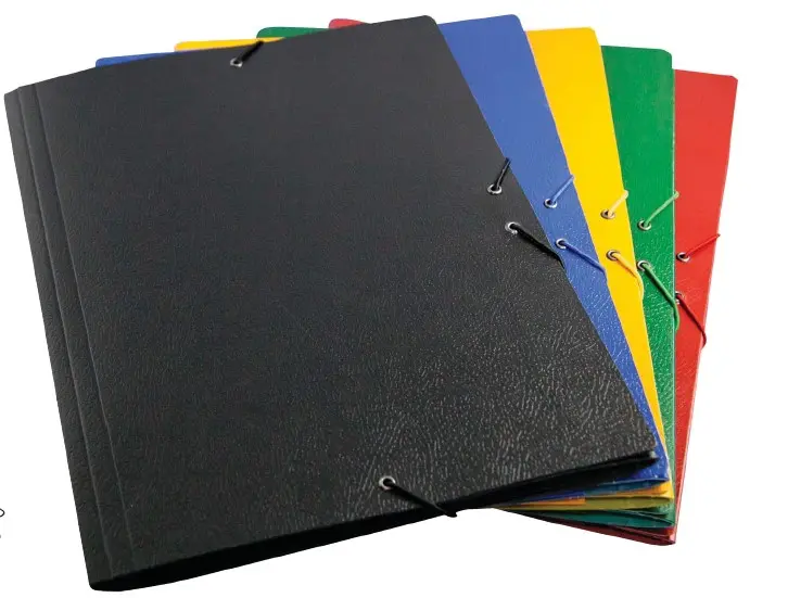CARPETA MARIOLA CARTON GOFRADO AMARILLO FOLIO 