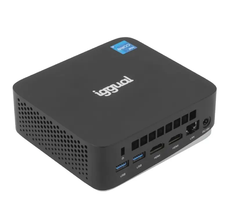 MINI PC IGGUAL TESERACTO I5 1235U 8GB 256GB WINDOWS 11 PRO