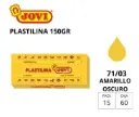 PLASTILINA JOVI MEDIANA 71 AMARILLO OSCURO 150G