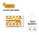 PLASTILINA JOVI PEQUEÑA 70 BLANCO 50G