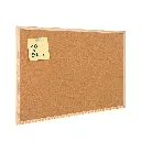 TABLERO DE CORCHO MARCO DE MADERA 40x30CM RAYLU