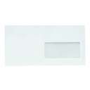 SOBRE AMERICANO CON VENTANA DERECHA 115X225MM 90G SOLAPA RECTA