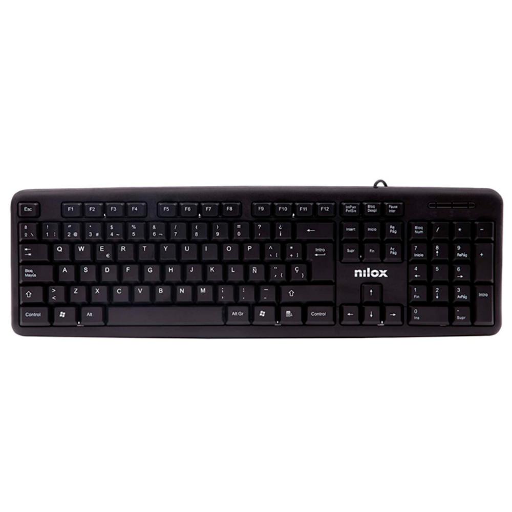 TECLADO COMPACTO NXKBE000002 USB NEGRO NILOX