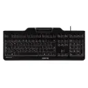 TECLADO CON LECTOR DE CHIP INTEGRADO DNIe NEGRO 