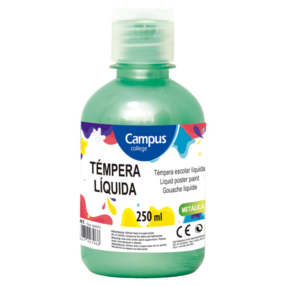 TEMPERA CAMPUS 250GR METAL VERDE