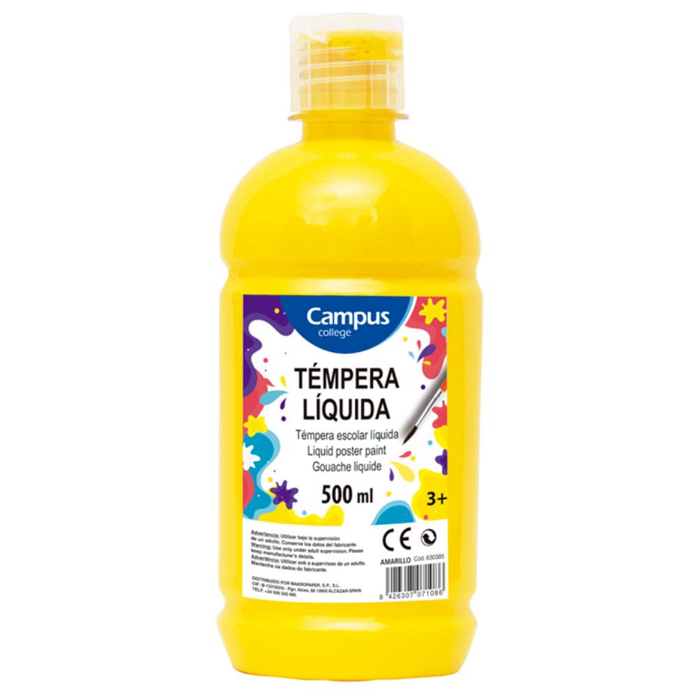 TEMPERA CAMPUS 500GR AMARILLA