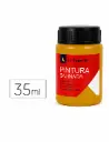 PINTURA SATINADA AMARILLO OXIDO 35ML L-03 LA PAJARITA
