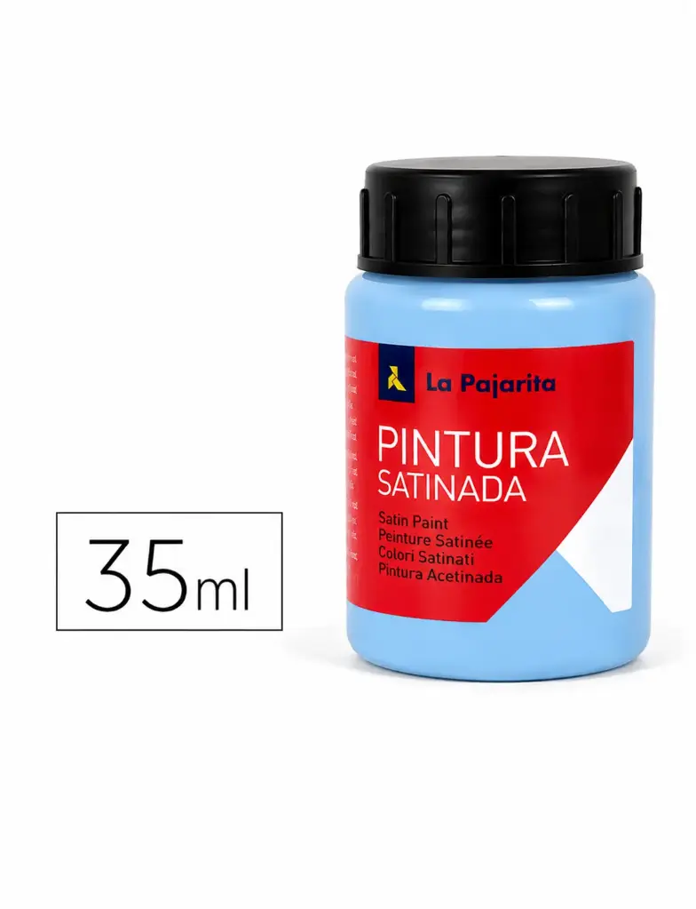 PINTURA SATINADA AZUL PASTEL 35ML L-14 LA PAJARITA