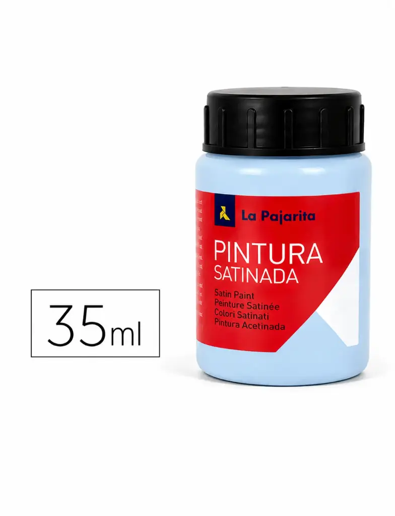 PINTURA SATINADA AZUL PORCENALA 35ML L-33 LA PAJARITA