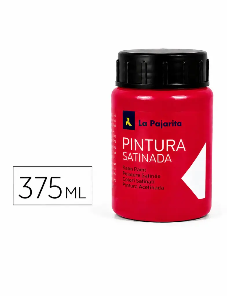 PINTURA SATINADA CARMIN 375ML L-09 LA PAJARITA