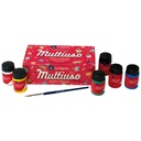 PINTURA SATINADA LA PAJARITA 35ML – CAJA 6 COLORES SURTIDOS