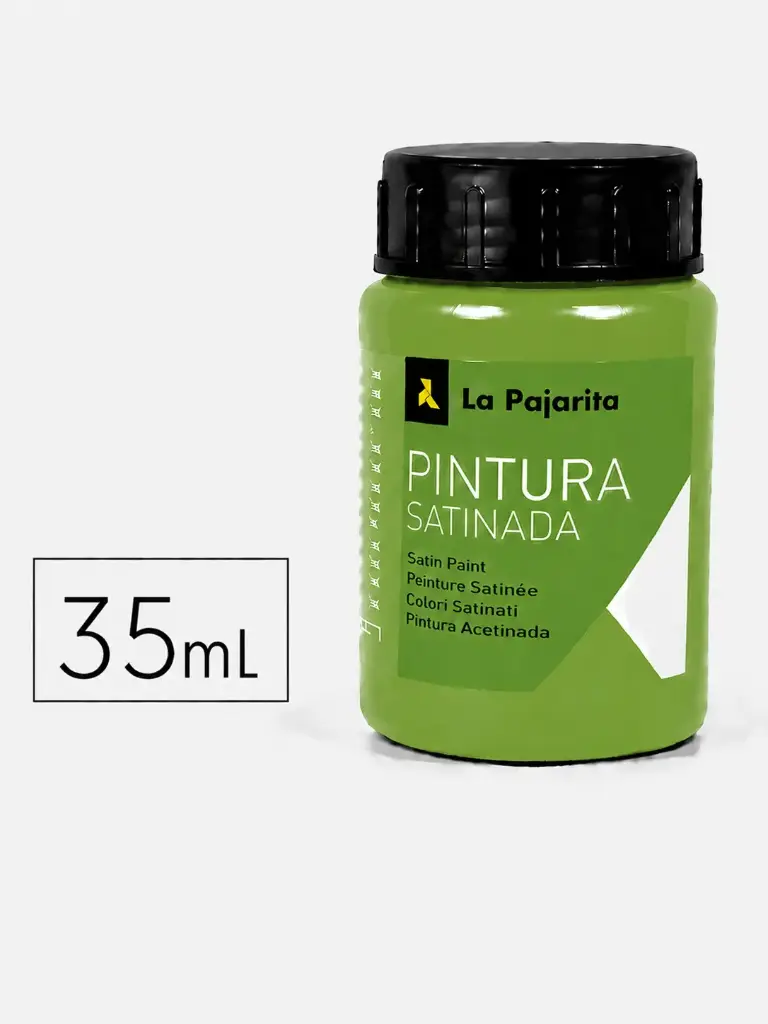 PINTURA SATINADA VERDE CESPED 35ML L-38 LA PAJARITA