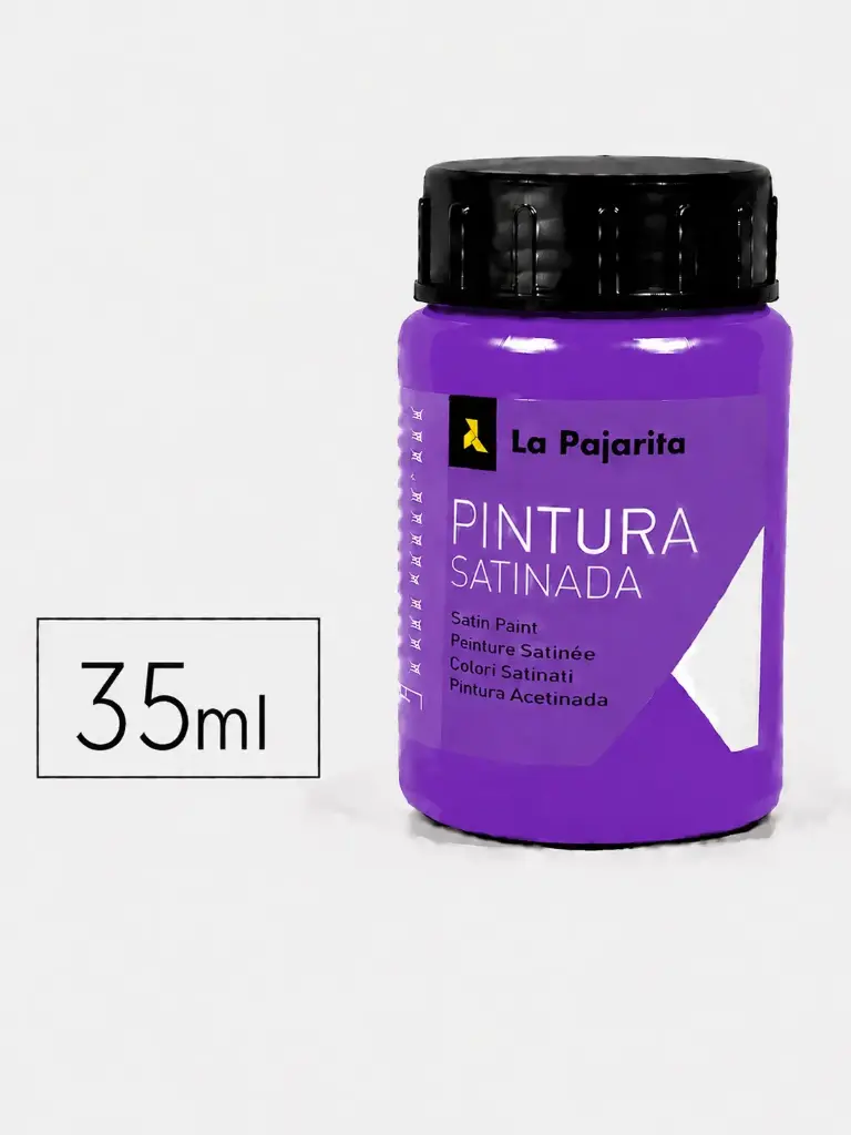 PINTURA SATINADA VIOLETA 35ML L-13 LA PAJARITA