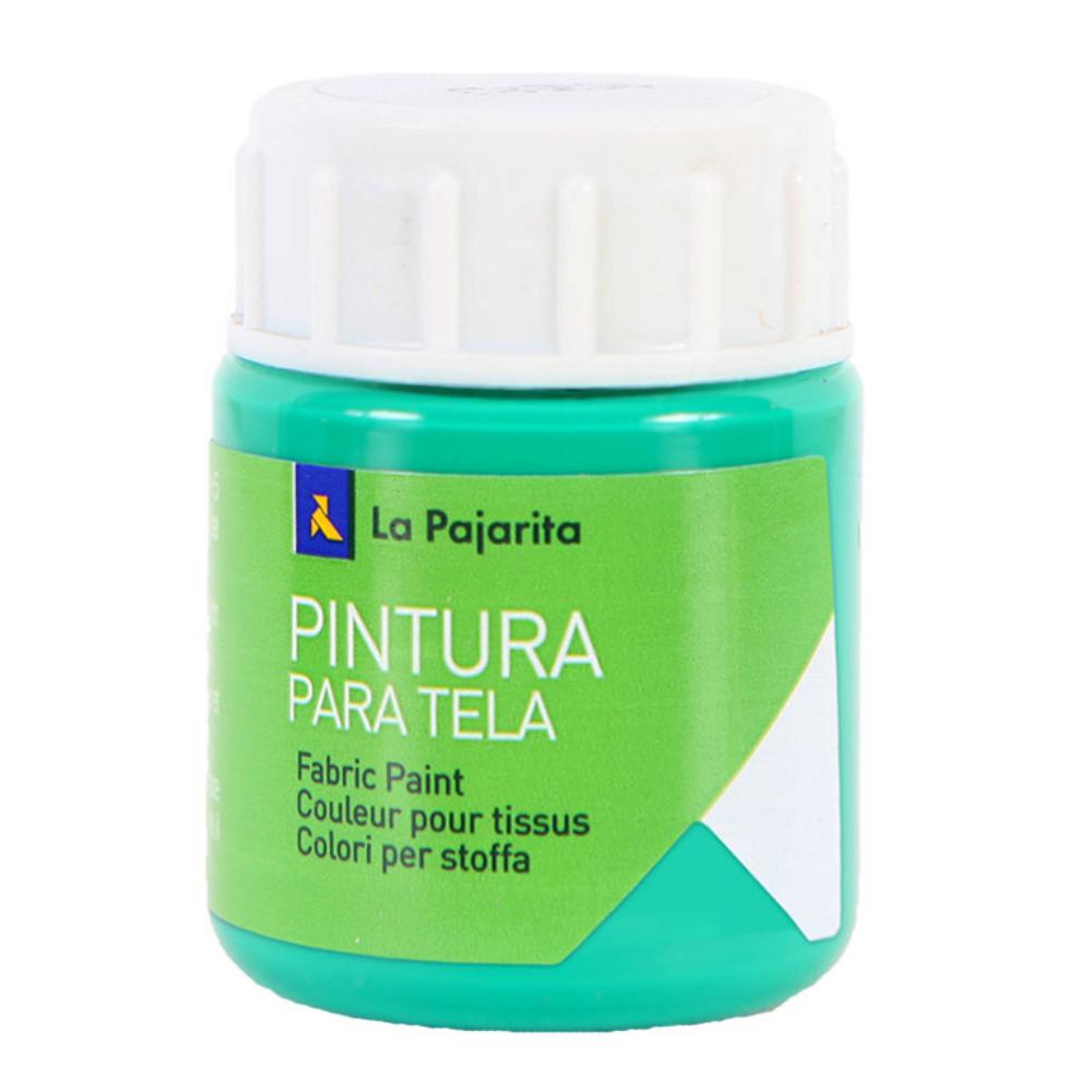 PINTURA PARA TELA T-09 ESMERALDA 25ML LA PAJARITA
