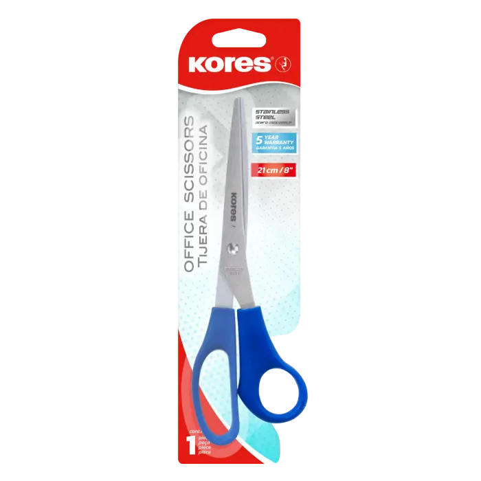 TIJERA DE OFICINA KORES 210 MM