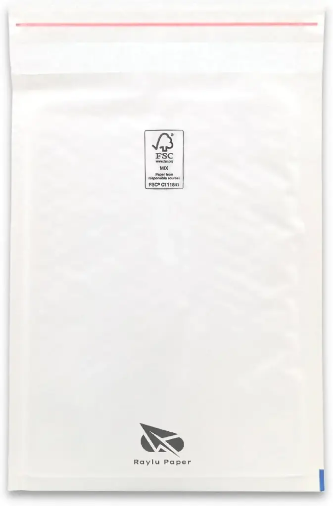 SOBRES ACOLCHADOS RAYLU BLANCO 220X330MM AUTOADHESIVOS 