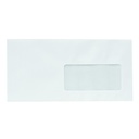 SOBRES DL 110X220MM OFFSET BLANCO 90G CON VENTANA