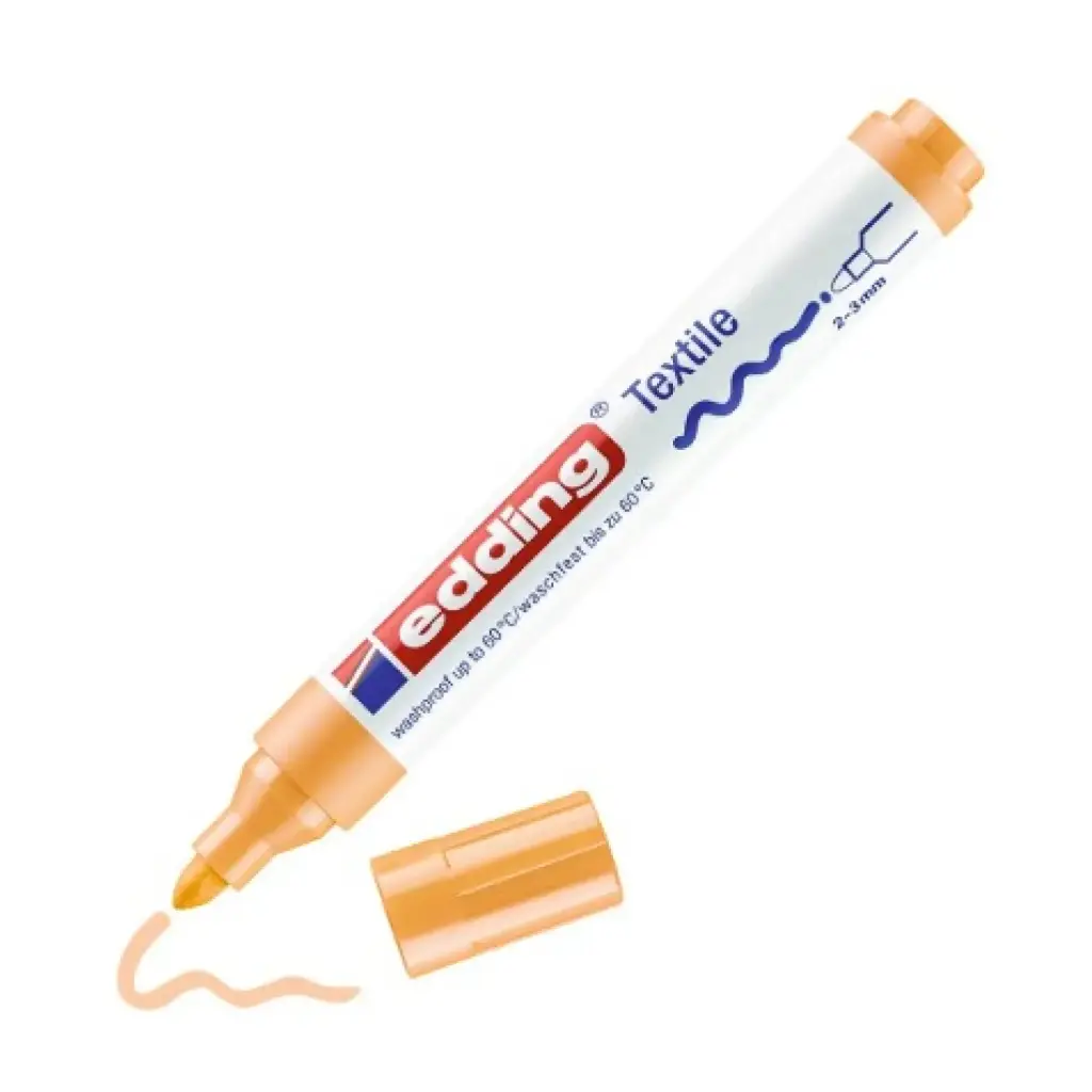 ROTULADOR EDDING 4500 NARANJA PARA TELA