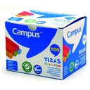 TIZA CAMPUS COLORES CAJA 100 UDS