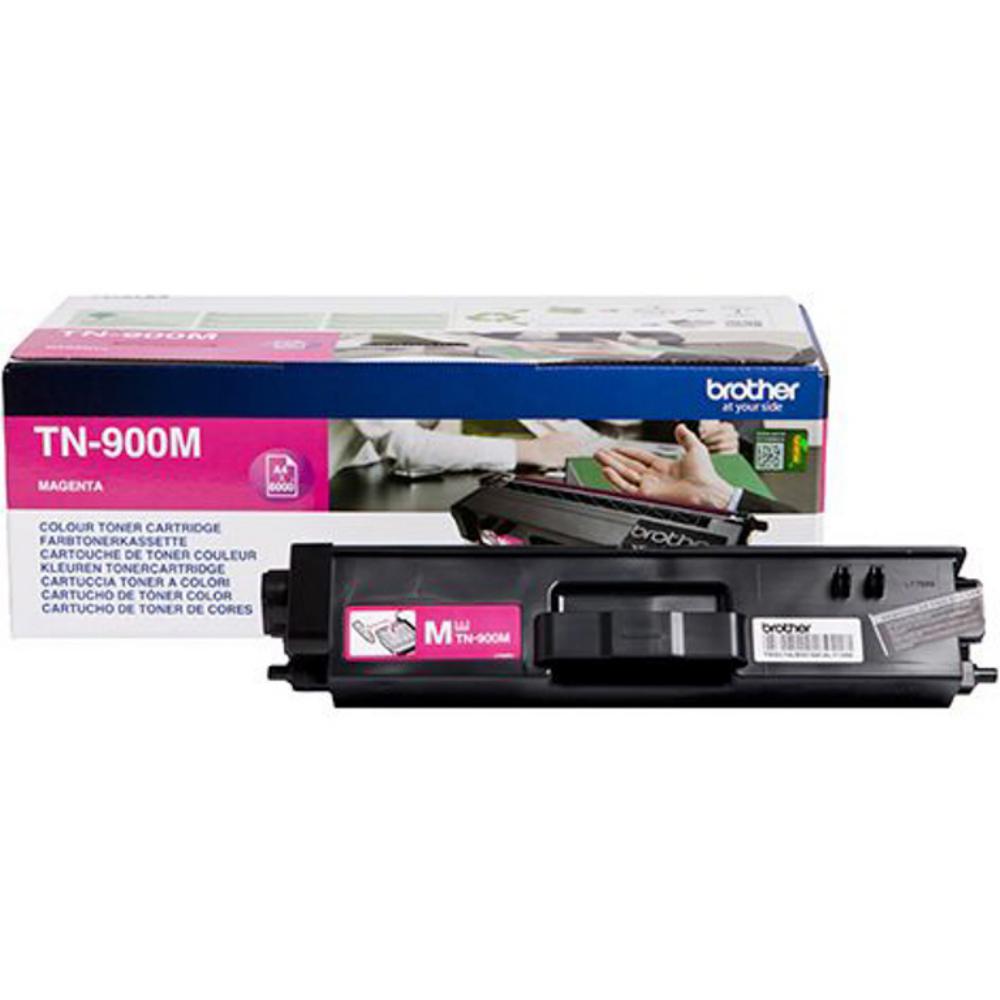TÓNER MAGENTA ORIGINAL BROTHER SÚPER ALTA CAPACIDAD TN900M