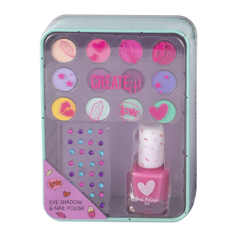 SET CREATE IT SOMBRA OJOS + UÑAS