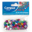 SET MANUALIDADES CAMPUS ESTRELLAS PURPURINA