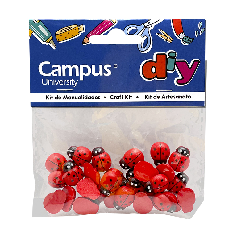 SET MANUALIDADES CAMPUS MARIQUITAS MADERA